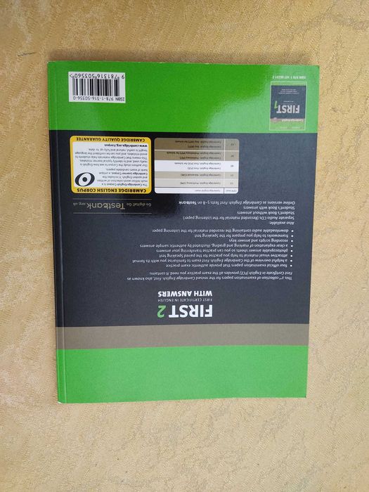Cambridge English First 2 Student'S Book With Answers (NOVO)