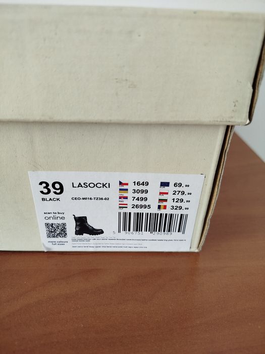 Buty nowe Lasocki 39