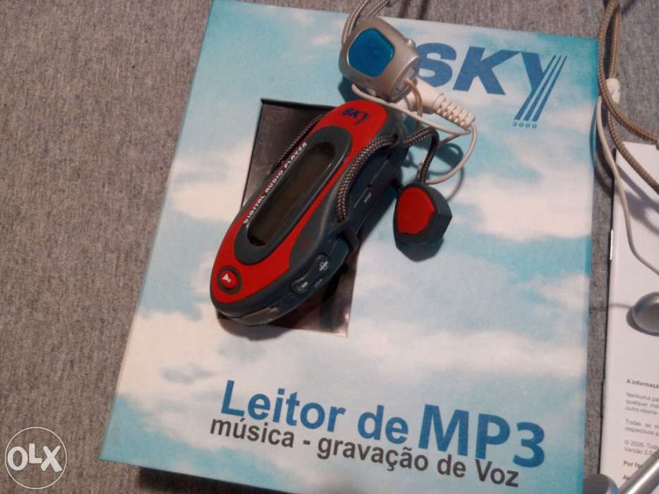 Leitor MP3 como novo