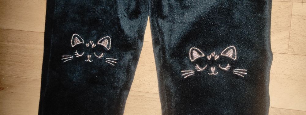 Велюров й костюм на дівчинку 110