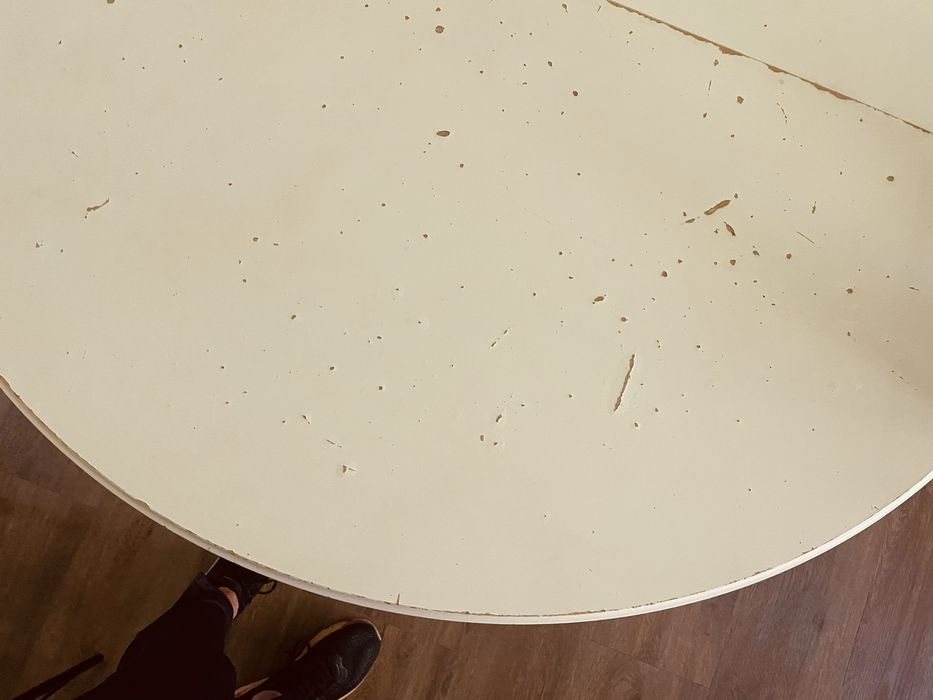 Mesa redonda extensível da IKEA