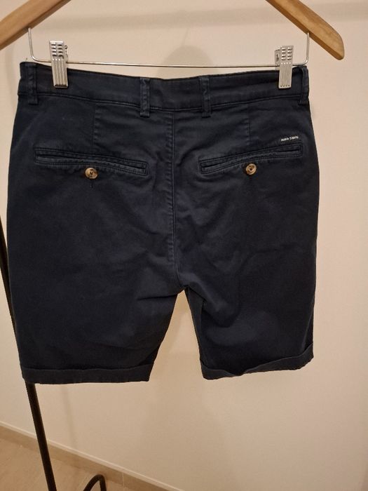 Calções de sarja para rapaz