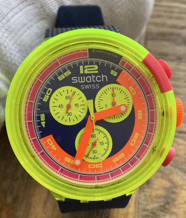 SWATCH Neon SB06J100 - unikatowy, stylowy, kultowy