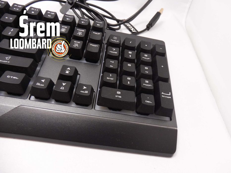 Klawiatura MSI Vigor GK30, Solo, Bdb Stan!