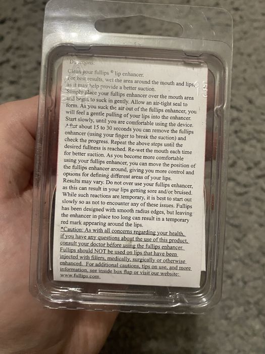 Пампінг для збільшення губ Fullips Fuller Lips in Seconds