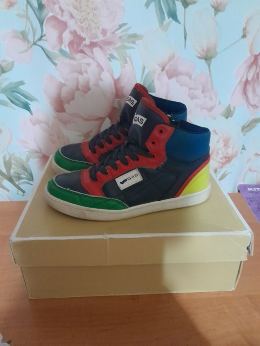 Ботинки Gas. Хайтопы Gas Размер 35
