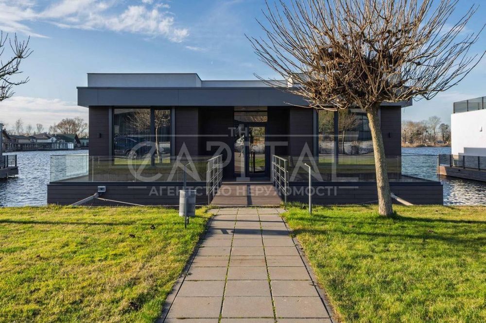 Новий будинок на воді в оренду перша здача Київ