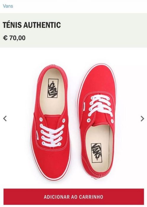 Vans Authentic / Sapatilhas como Novas