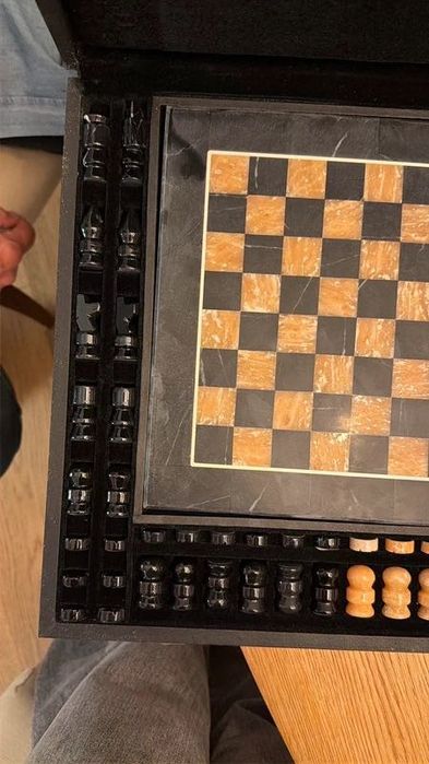 Jogo de tabuleiro Xadrez e Damas