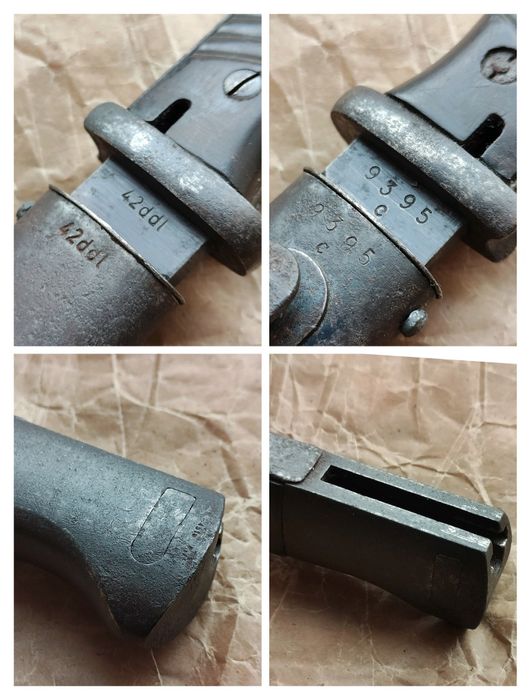 Штик ніж системи Маузер, К98, третій рейх