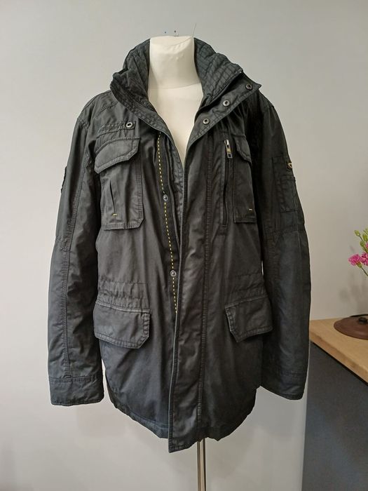 Czarna męska kurtka Camel Active rozm 2XL.