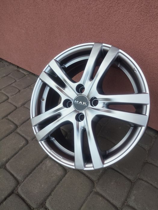 Nowe alufelgi włoskie Mak zenith 16x6.0 et50 4x100 Renault clio dacia