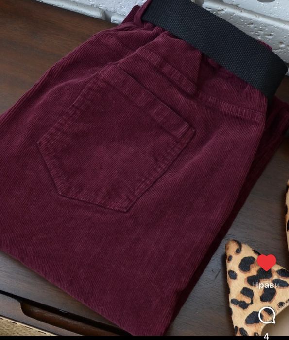 Штани вельветові італія вельвет брюки джинси мікровельвет imperial