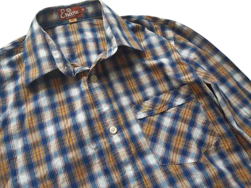 Koszula męska w kratę M Encore slim