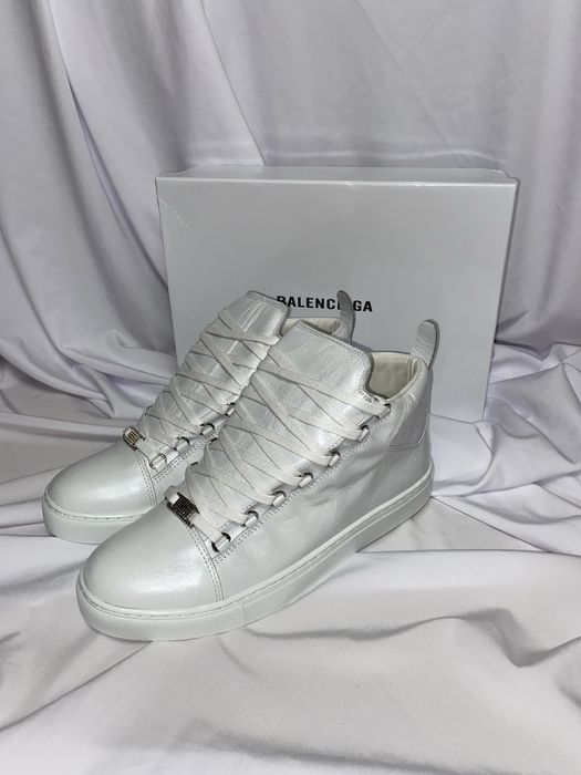 Balenciaga Arena кросівки Баленсіага Арена кеди Баленсиага Білі