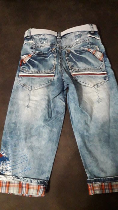 Бриджи/ шорты джинсовые.