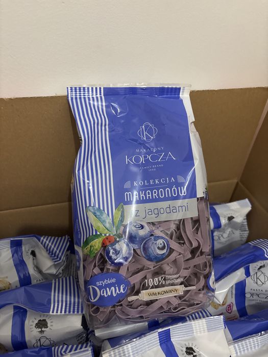 Sprzedam makaron kopcza jagodowy