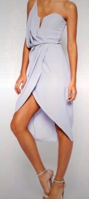 Sukienka asos lawendowa