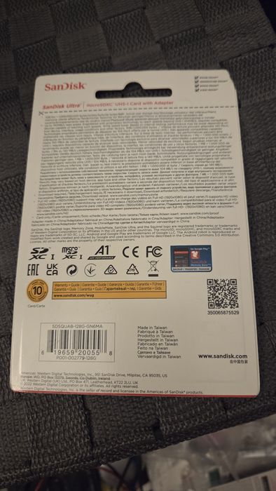 Karta pamięci sandisk 128 gb