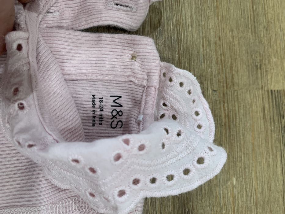 Body krótki rękaw Marks&Spencer 86 jasny róż