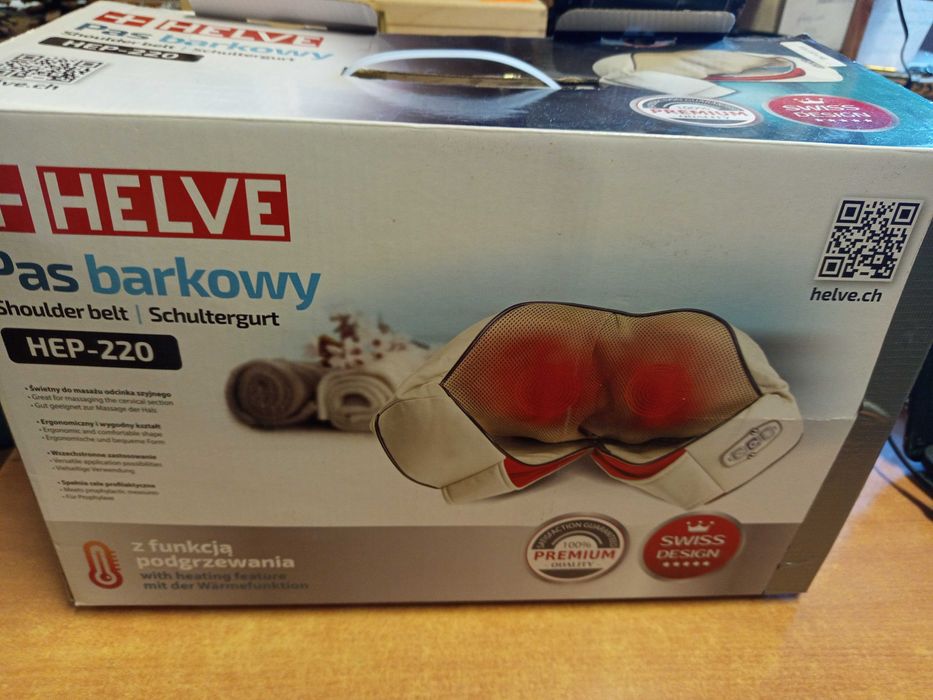 Masażer  Helve Pas barkowy HEP- 220 jak Nowy!