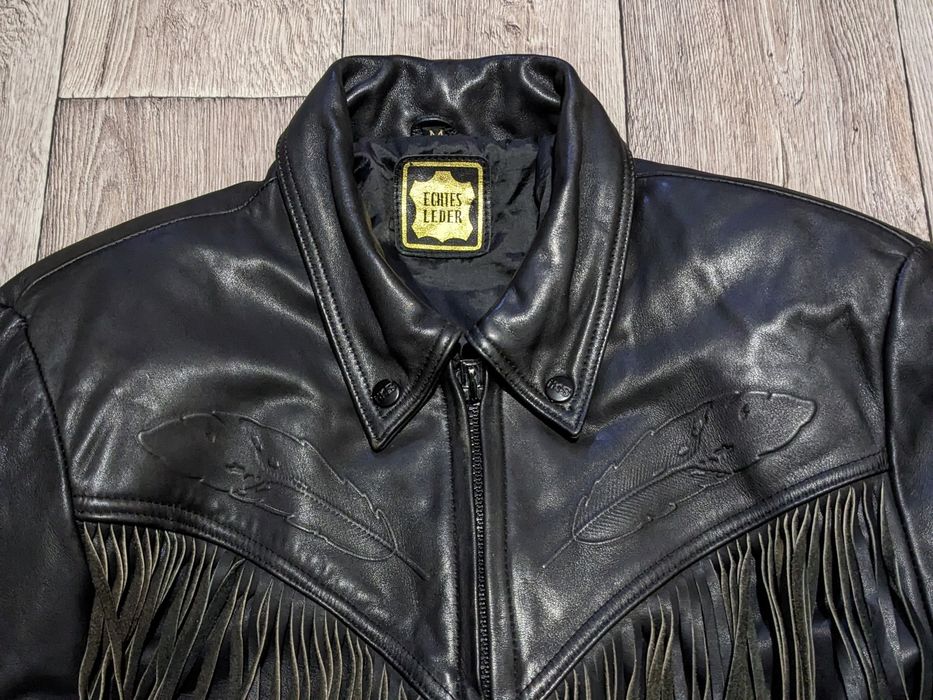 Вінтажна байкерська куртка косуха IXS p M