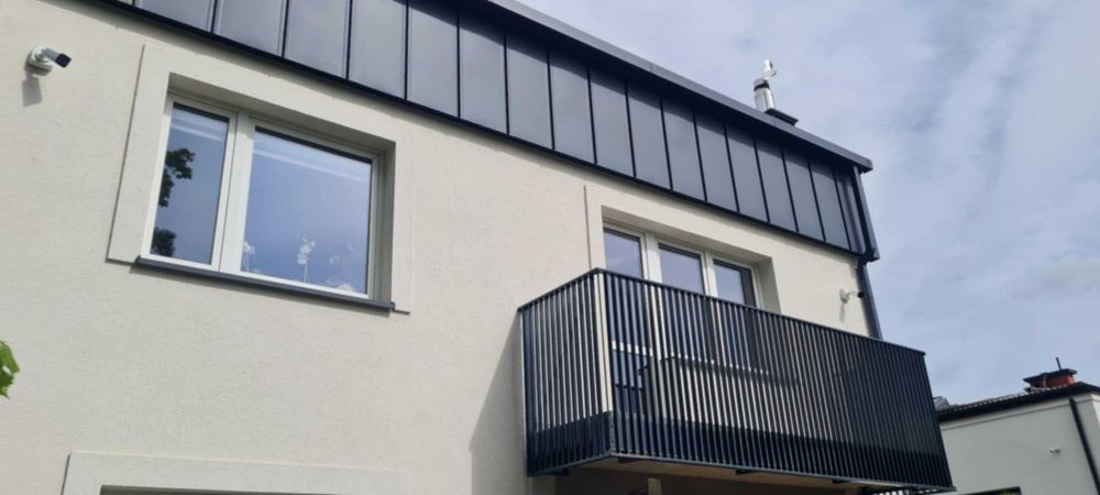 Balustrada nowoczesna na balkon