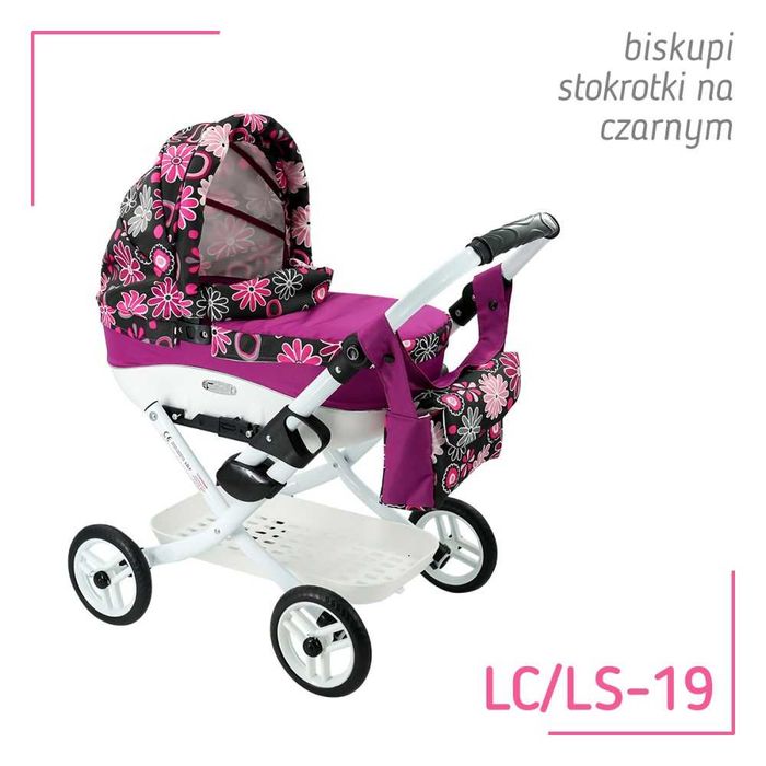 Głęboki wózek dla lalek Lily 08