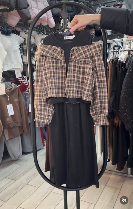 Гарний костюм рубчик 152 палаццо як zara