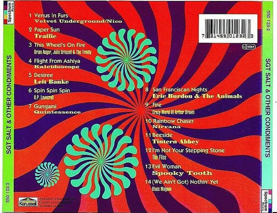 Sergeant Salt & other Condiments - CD - near MINT - 1993