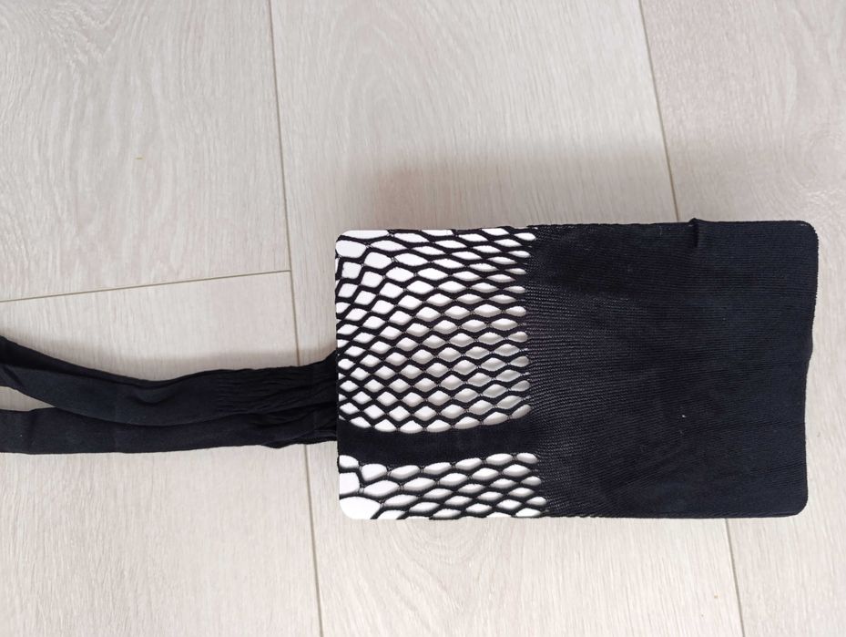 Sexowne czarne rajstopy S/M