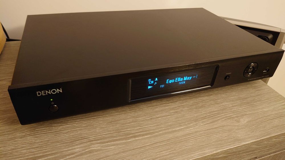 Denon DNP-730AE odtwarzacz sieciowy streamer czarny stan b.dobry