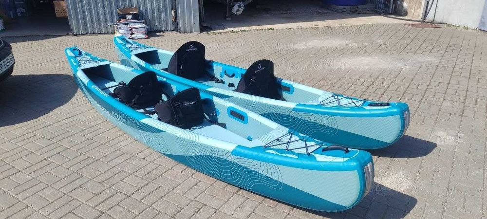 ХІТ Spinera Kayak Molveno 2 КАЯК DropStitch байдарка 430 САП Sup SUP дошка 2 шари слоя доска надувна Stand Up Paddle board борд SUB SAP надувная