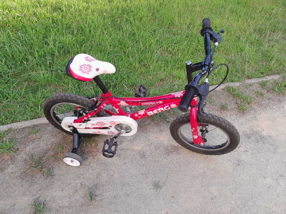 Bicicleta Menina Berg Rosa Escuro