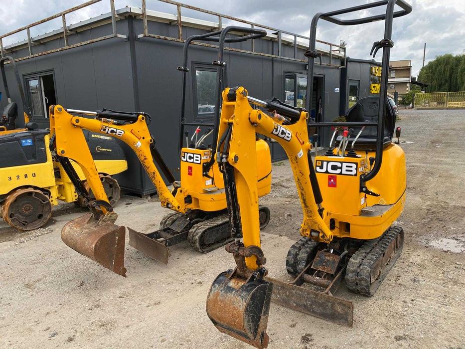 Wynajem Minikoparki Bobcat E19, E26, E35 Kubota KX018-4, 2 t, 3,5t,
