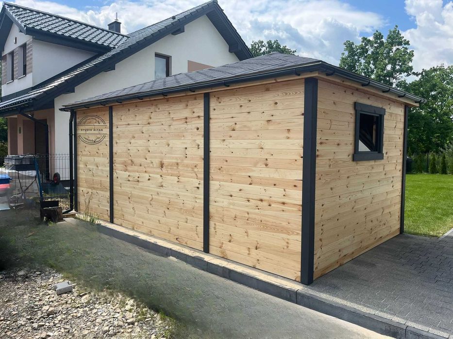 Drewniany domek narzędziowy KAMIL 3X3