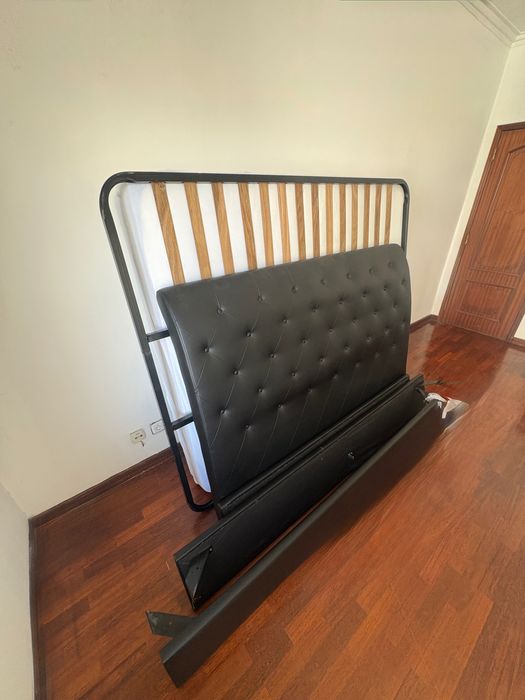 Cama de casal completa 200x160cm - Montijo