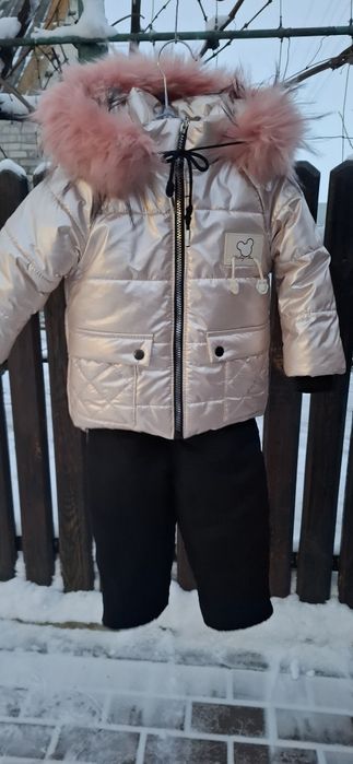Зимова куртка та штани ( комбез) р. 92