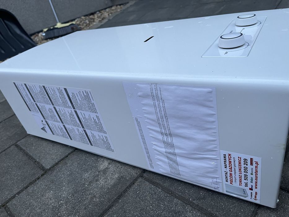 Piecyk gazowy kocioł przeplywowy 20kw chaffoteaux 2022