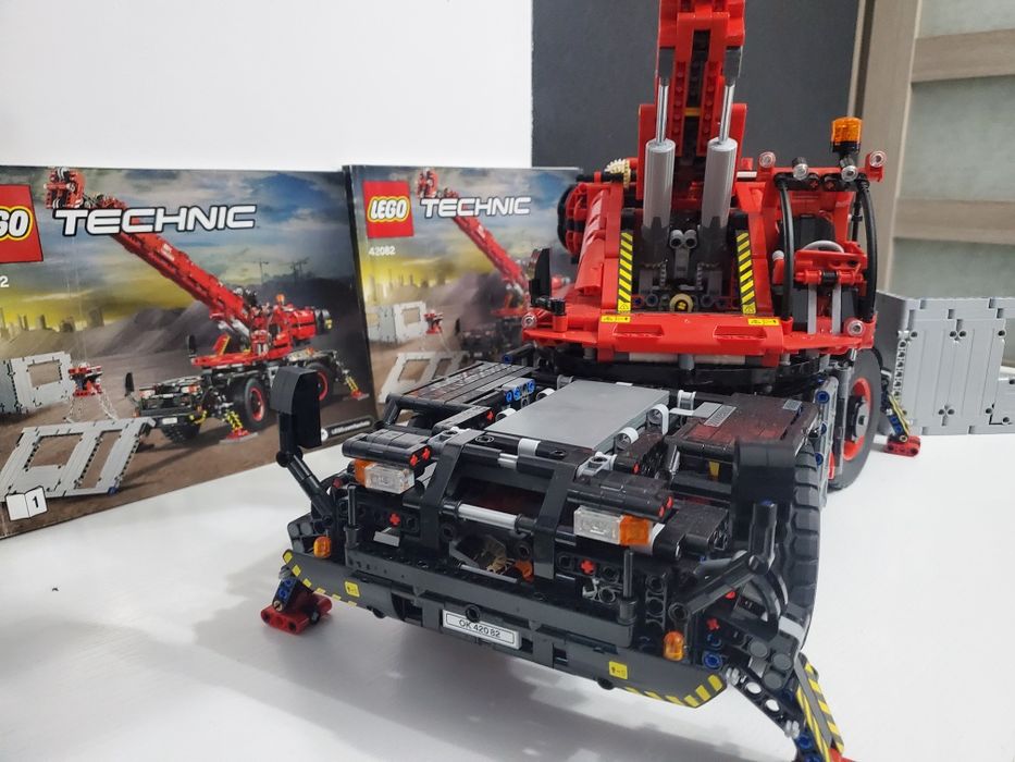 Lego Technic 42082 Dźwig Czerwony