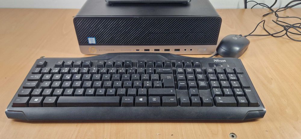 PC completo HP i5 9th SSd 256Gb ecrã 22" teclado rato