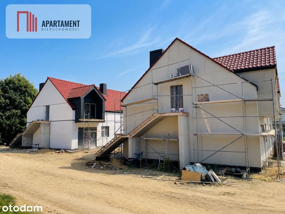 Nowe 3 pokojowe z ogródkiem / 7093 za m2