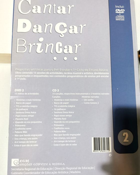 Cantar, dançar, brincar - edições convite à música