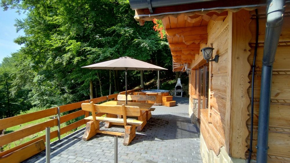 Domki, domek,noclegi z banią, jacuzzi do wynajęcia w Szczyrku .Walówka