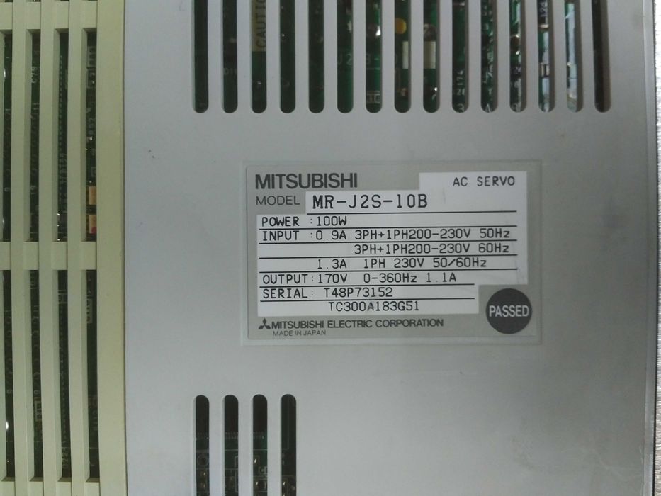 Serwonapęd AC Mitsubishi MR-J2S-10B 100W