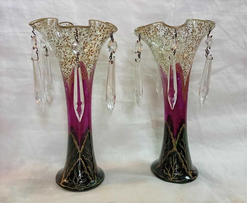 Par Jarras Vidro Europeias