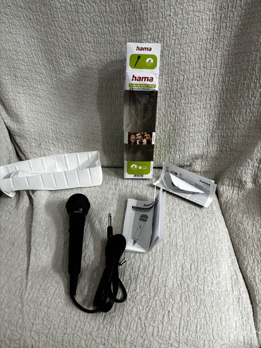 Microfone Dynamic Hama “DM-20” Novo