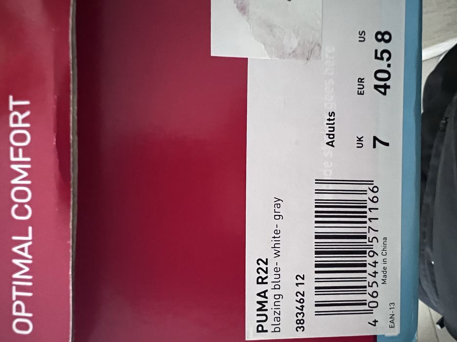 Tenis puma 40,5.