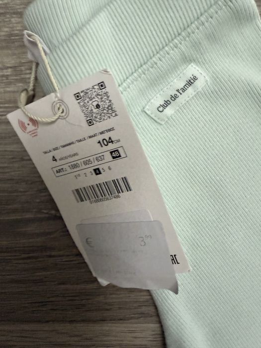 Продам новые вещи Zara на девочку Лонги 98 и 104 размер