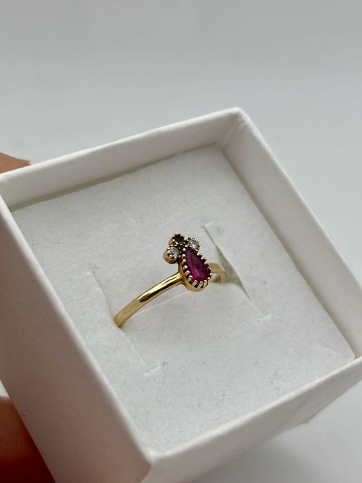 Złoty pierścionek - SPOKO LOMBARD łódź skup złota